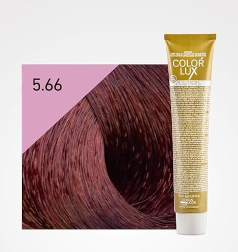 COLOR GOLD 5.66 CASTAÑO CLARO ROJO INTENSO 100ML
