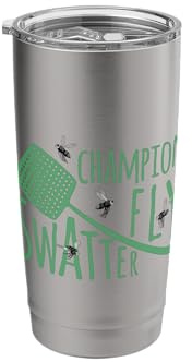 Champion Fly Swatter Stainless Steel Insulated Tumbler