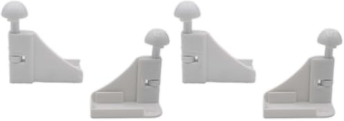 Micel ENGANCHE MOSQUITERA BLANCO (Paquete de 2)