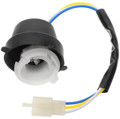 HOLIDYOYO Arnés De Cableado De Faro De Motocicleta Adaptador De Casquillo Para Bombilla Luz Delantera De Luz Para Scooter Compatible Con Motos Instalación Fácil