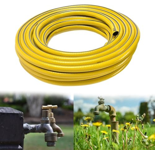 Gartenschlauch, Wasserschlauch, PVC-Schläuche, für Garten, Rasen, Autowäsche und Bewässerung von Pflanzen, Baden von Haustieren (5 m)