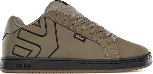 Etnies Män Fader Skate-sko, Varm Grå Svart, 10 UK, Varm grå svart, 45 EU