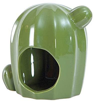 alloneslife Cage pour hamster, rongeurs, nid en porcelaine, fournitures, cochons d'Inde, petits articles pour animaux de compagnie