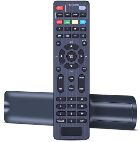 Snrigw Telecomando di ricambio adatto per ricevitore satellitare Red OPTICUM HD AX S-Box PVR AX-150