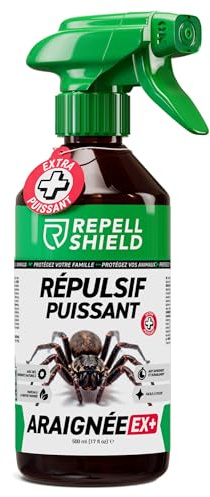 RepellShield® Spray Anti Araignées Maison & Jardin -500ml-