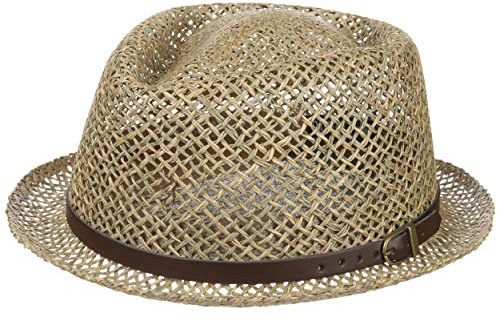 LIPODO Coyuca Vented Pork Pie strahatt Tillverkad i Italien Unisex Var Sommar