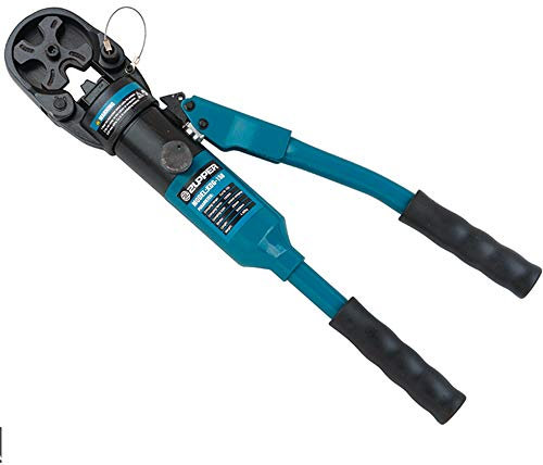 CGOLDENWALL KDG-150 Crimpadora Hidráulica 16-150mm² Alicate de Crimpado Hidráulico de Mango de Acero al Carbono con Válvula de Seguridad para Cable de Aluminio, Cobre, Acero Inoxidable