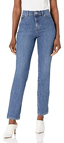 Gloria Vanderbilt Women's Amanda Classic High Rise Tapered Jean Standard, Hartford, 14