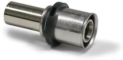 Sanpro Pressfitting Übergang TH Kontur für Kupfer-Fittings, Größe 20x2 - Abgang 22 mm (THPRESS)