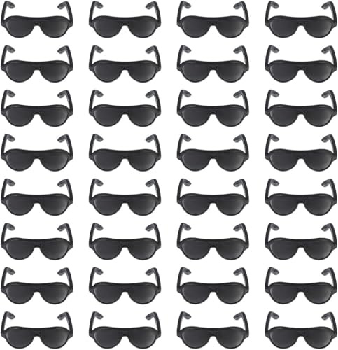 Toyvian 80 Stücke Puppe Sonnenbrille Miniatur Sonnenbrille Mini Puppe Kostüm Zubehör für Puppenhaushandwerk