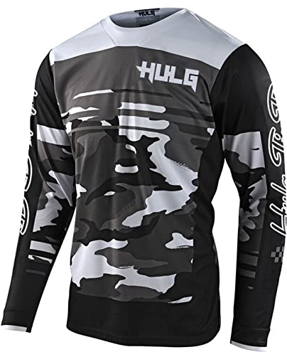 MTB Trikot,Herren Langarm MountainbikeShirt,Motocross-Shirt Langarm | MX MTB Mountainbike