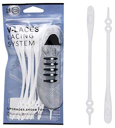 ZOUIQSS Elastische Schnürsenkel ohne Bindung für Kinder und Erwachsene, am besten für Sneaker