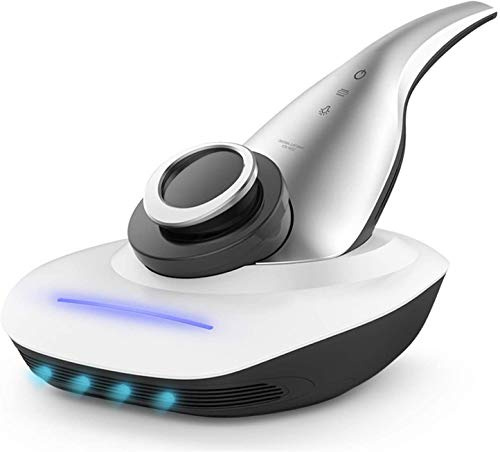 Aspirateur à Main Filaire avec lumière - Nettoyant Anti-allergène Tue 99,9% des bactéries et des acariens - 360 W, pour Tapisserie d'ameublement,