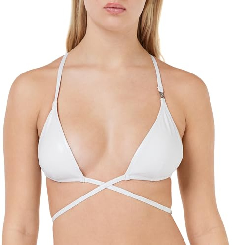 Calvin Klein Damen Triangel Bikini Oberteil Triangle-Rp mit Schnürung