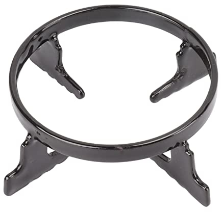 Okuyonic Support de cuisinière à gaz, Plate-Forme sûre, Performances Stables, Support de Wok en Fonte, prévention de la Rouille, léger, Pratique pour Casserole