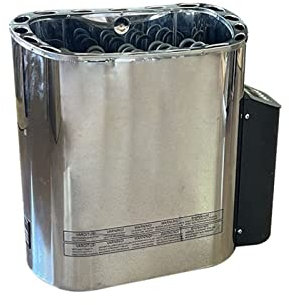 Calentador de sauna Horno de sauna horno de control interno for el hogar horno de control externo comercial equipos de calefacción rápida (Color : Internal 4.5KW)