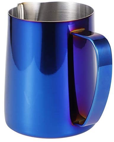 Milchschaumbecher aus Edelstahl - Latte Art Pitcher Im Japanischen Stil - Eagle Mouth Design - für Cafés, Restaurants, Bars (600 ml)