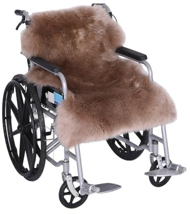 Lammfell Sitzkissen Stuhlauflage Lammfell Sitzfell Fellkissen Lammfell Kissen Fellauflage Sitzpolster Echtem Lammfell Stuhlkissen Sitzauflage Fell Sitzkissen Für Stühle Rollstuhlauflage Katzenbett(3)