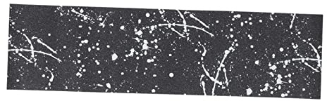 Supvox Schwarzes Leicht zu Montieren und Entfernen aus Sandpapier Skateboard Griptape mit Design für Selbstgemacht Dekoration dem Skateboard