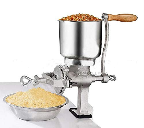 OZBME Mulini per Cereali, macinacaffè Manuale per Cereali, spezie, Cereali Hebals, caffè, Alimenti secchi, Macchina per macinazione, Mulino per Cereali, Medicina Domestica, Farina, Polvere, frantoio