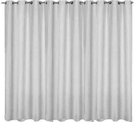 JEMIDI Tenda Oscurante ad Anelli per Finestra - Tende per Interni con Passanti 1x Pz - Tenda Camera da Letto Moderna - Tende Finestre Soggiorno Cucina