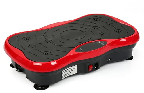 POPSPARKk Plateforme Vibrante, pour le Shaper de Corps Bureau Amincissant l'équipement de Forme Physique Oscillante Basic Fitness,Oscillante pour Perte de Poids équipement Vibration Debout Corps Machine Maison