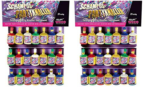 Weco SchampusPartyKnaller, 21 St?ck (2X Partyknaller)