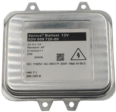 VHEUHZ Fanale HID Version AF 5DV00972000 Compatible avec XENIUS Opel Astra Insignia 12767670 63126937223