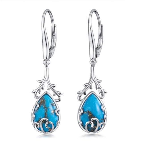 GW Damen Ohrringe Silber 925 Hängend Silver Ohrhänger Schmuck Geschenke für Frauen Mama Frauen Beste Freundin Geburtstag