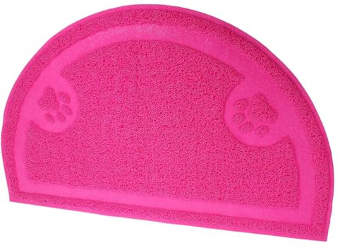 Happyyami Hund Teppich Reinigen Für Haustiere Mikrofaser-teppiche Matte Teppiche Reinigen Tierteppiche Doppellagige Teppiche Tischsets Extra Großer Teppich Sauber Halbkreis Pad-Hund