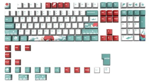 Veemoon 129 Pièces Capuchons De Touches À Thème Capuchons De Touches De Capuchons De Touches De Clavier Mécaniques pour Le Remplacement