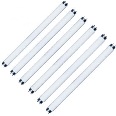 Electris Pack 6 x Tubes De Rechange 15W pour Destructeur D'insectes ELKC349NW