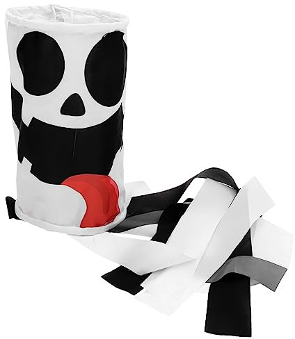 HONMEET Halloween Windsock Festival Supply Horror Windsock Outdoor Decor Hanging Ghost Flag