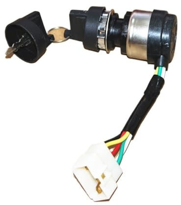 WYNAnGAI Compatible with L100 L90 178F 186F 186FA 5KW Generator 6.5KW Diesel 3KW Tiller Door Lock Start Switch 5 Wires