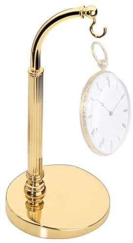 TAURISH Pocket Watch Stand Half Arch Stand Arched Holder Display Gold Tool (Watch Not Included)