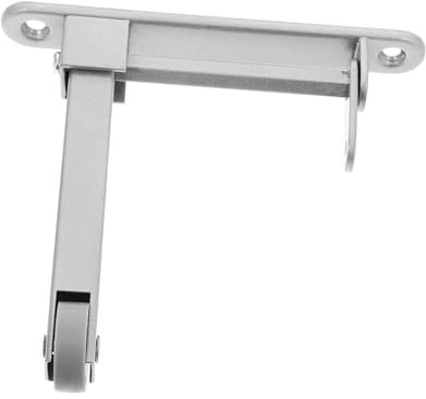 Uonlytech Séquenceur de Porte Coupe-feu en Inox Double Ouverture, Ferme-porte Automatique à Ressort, Système pour Couloirs Étroits, Remplacement Quincaillerie Porte Double, Installation