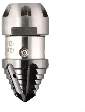 GLFLOW Rotierende Hochdruck-Abwasserdüse, Dachrinnen-Abflussreinigungswerkzeuge, Rohrreiniger für Drainage, Abwasserleitung, 40–70 l/min (40 l/min, 150 kg)