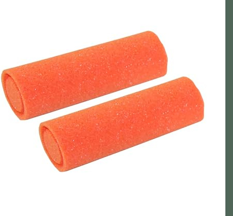 Nespoli - 2 Ricambi Mini Rullo per Pittura Microcrater Magicfinish 11cm, Rullo Pittura Oggetti e Fai da Te, per Smalti Acqua e Solvente - Stesura Uniforme, Finitura Liscia