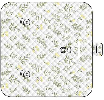 Generico Coperta da Picnic Impermeabile, Coperta per Prato, Tappeto Gioco Con Stampa Animali 150x200 Cm Impermeabile Lavabile Antisabbia Per Esterni Divano Campeggio Escursionismo Parco