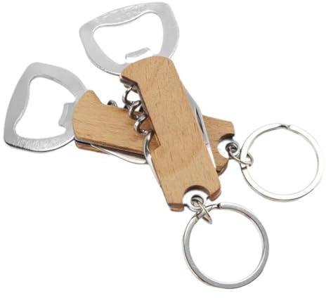Compatible for 40pcs Pocket Wine Corkscrew Keychain Bulk Beer Bottle Opener for Travel