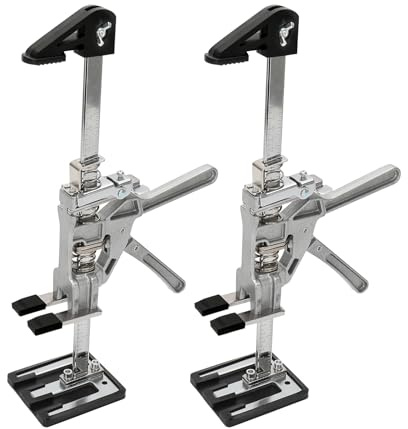 2 Stück Arbeitsspararm Arm, 23cm Arm Handwerkzeugheber, Langsam und Schnell Hebefunktion, Schrank Arbeitssparheber, Ganzmetall Hebewerkzeug, 200kg Kapazität für Möbel,Türen, Bretter