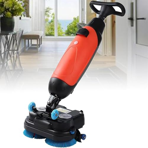 Machine à récurer de sol commerciale avec réservoirs séparés et alimentation sans fil pour un nettoyage efficace