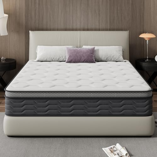 DEWINNER Materasso Matrimoniale 160x200 | Altezza 25 cm | Materasso Matrimoniale Molle Insacchettate | Rigidità Media | Ortopedico Ergonomico | Materasso 160x200 | Per camera da letto