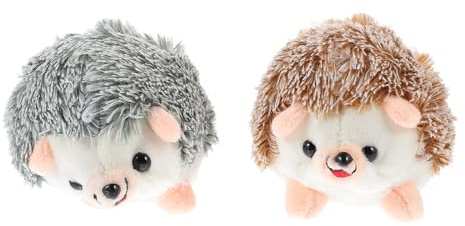 FELTECHELECTR 2 Stück Igel Nadelkissen aus Polyester mit Angenehmem Griff für Quilting und Nähen Modisches und Niedliches Design für Selbstgemacht Nähprojekte