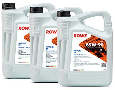 ROWE HIGHTEC HYPOID EP SAE 85W-90, 15 Liter (3x5L), 25005