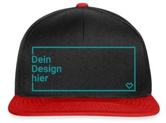 Cap personalisiert – Snapback Cap mit Bild, Text oder Logo gestalten | Personalisierte Snapback Cap bedrucken lassen – gestalte deine Cap mit Bild, Text oder Logo.