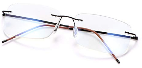 YIMI Gleitsichtbrille Progressive Multifokus Lesebrille Damen Herren Anti-Blaulicht Sehhilfe Retro Lesehilfe Anti Müdigkeit Brille