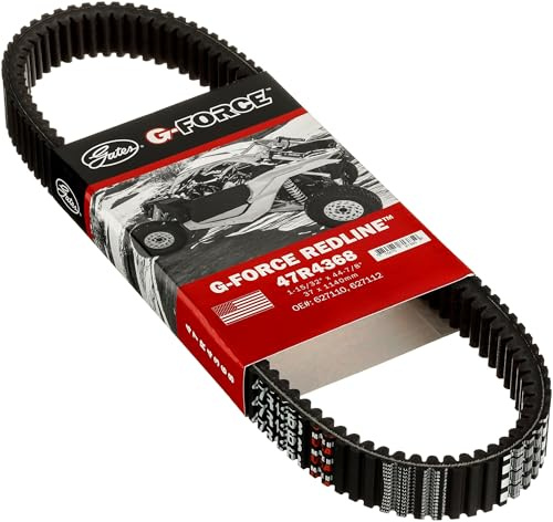 Gates 47R4368 G-Force RedLine Continuously Variable Transmission (CVT) Belt