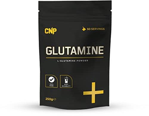 CNP Professional Glutamine, 100% Pure L-Glutamine Powder, 250g Pouch