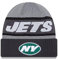 New Era New York Jets NFL 2023 Sideline Tech Knit CW Gray Beanie - One-Size